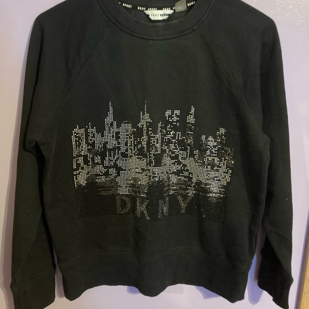DKNY Rhinestone Pullover - Picture 5 of 6
